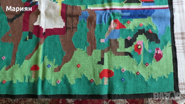 Ръчно Тъкана Декорация За Стена, снимка 5 - Антикварни и старинни предмети - 52094016