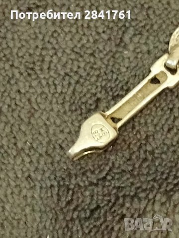 Мъжка сребърна гривна, снимка 5 - Гривни - 43896668