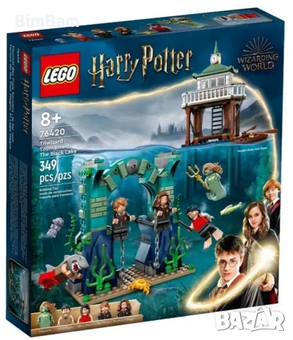 Конструктор LEGO® Harry Potter 76420 - Тримагическият турнир: Черното езеро / 349 части