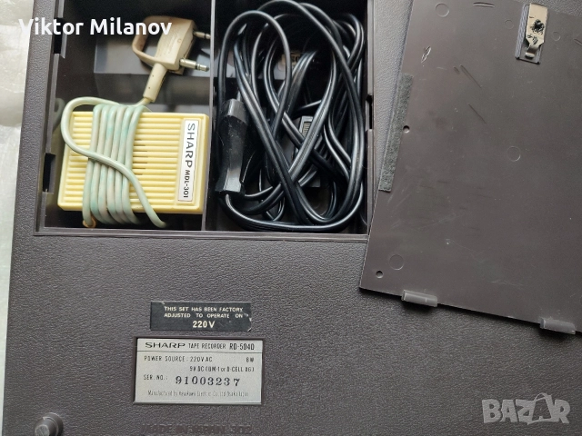 Магнетофон Sharp, снимка 6 - Декове - 52919743