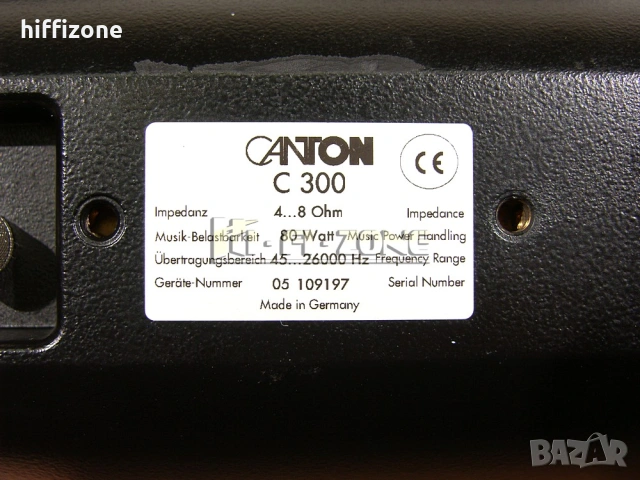 Тонколони   Canton c 300 , снимка 9 - Тонколони - 53562294