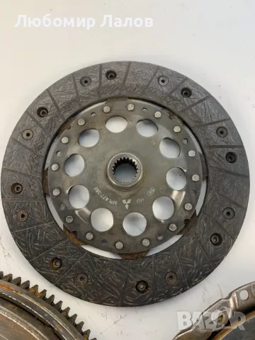 Съединител маховик демпфер комплект Mitsubishi Pajero Pinin V6 2.0 131к.с. MR477386, снимка 3 - Части - 50001634