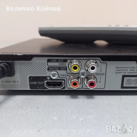 Dvd Sony dvp-sr760h!, снимка 4 - Плейъри, домашно кино, прожектори - 53384218