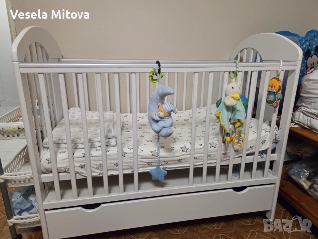 Бебешко креватче на колелца, снимка 4 - Бебешки легла и матраци - 53205783