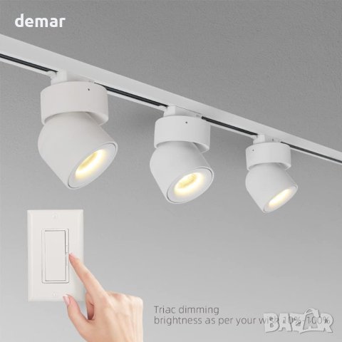 Димируема светодиодна осветителна глава Aisilan, 7W бяла, снимка 2 - Лед осветление - 43130110