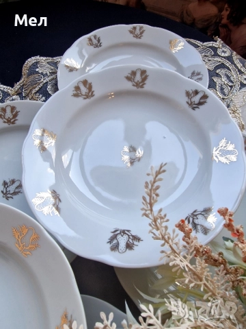 Порцеланови чинии Изида , снимка 2 - Чинии - 51749768