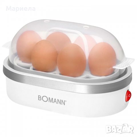 Продавам нова яйцеварка за 6 яйца Bomann EK 5022 CB - egg boiler, снимка 3 - Уреди за готвене на пара - 39667774