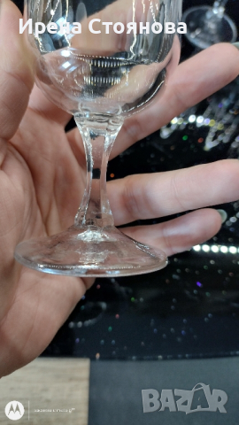 Комплект от тънкостенни чаши кристалин за вино, ликьор, шампанско, безалкохолни...., снимка 3 - Чаши - 44875757