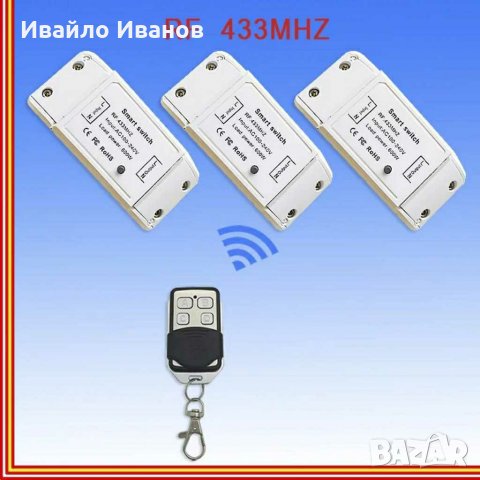 On/OFF комутатор сWIFI, с дистанционно, с тъч или комбиниран, снимка 13 - Друга електроника - 29026732