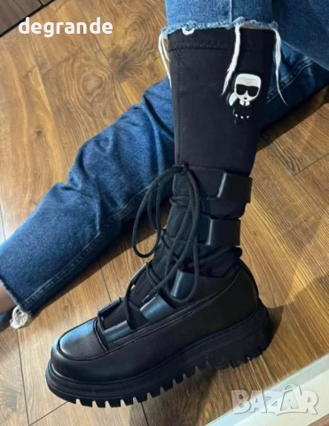 Дамски Ботуши Karl Lagerfeld