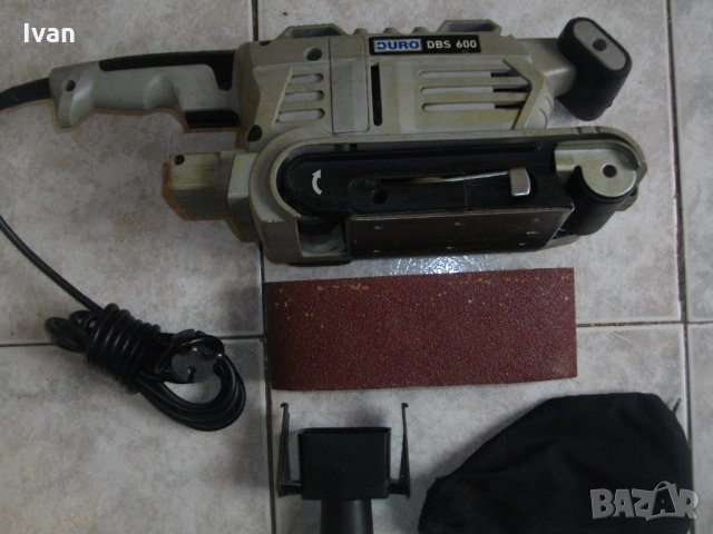 Duro DBS600-С Регулация-600 Вата-Немски Лентов Шлайф-17-250м/мин-75х457мм, снимка 10 - Други инструменти - 33138714