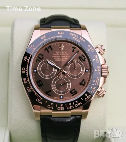 Rolex Cosmograph Daytona 40mm Yellow Gold Champagne Dial Ceramic Automatic Различни Варианти, снимка 13 - Мъжки - 48184171