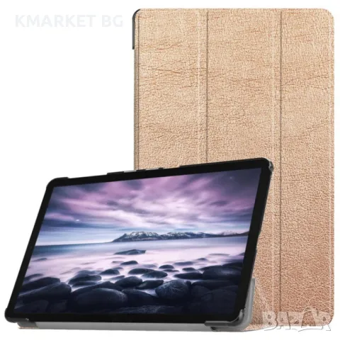 Samsung Galaxy Tab A 10.5 (2018) T590 T595 Кожен Калъф и Протектор, снимка 7 - Калъфи, кейсове - 48263858