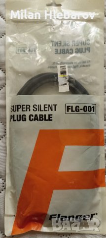 Кабел с два "super silent plugs" безшумни жака, снимка 2 - Други - 39073891