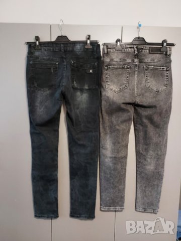 Дънки панталон клин, снимка 2 - Дънки - 34600496