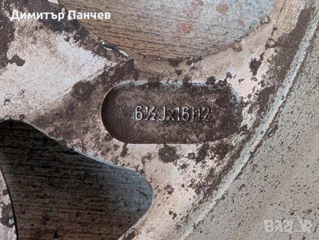 Джанти 16" Alfa Romeo 156 Speedline с гуми, снимка 7 - Гуми и джанти - 52876626