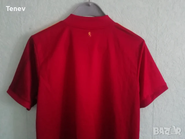 Испания Нова Оригинална Юбилейна 100 години тениска фланелка футболна размер М Spain Adidas , снимка 3 - Тениски - 51320043