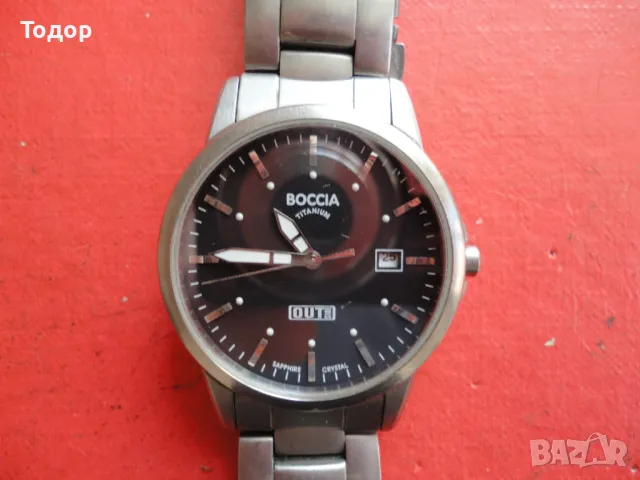 Мъжки часовник Boccia Titanum , снимка 7 - Мъжки - 47396622
