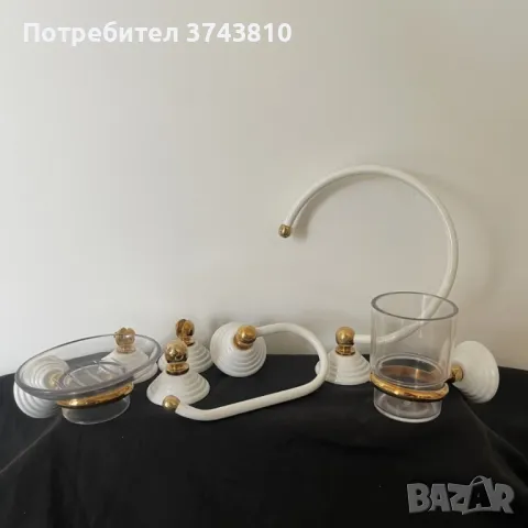 Комплект от аксесоари за баня, снимка 2 - Душ кабини и вани - 48324764