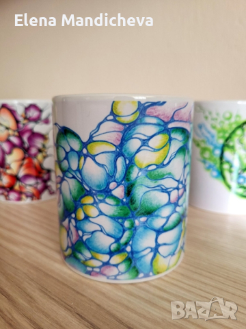Чаша, керамична, уникален дизайн, кафе, чай, снимка 4 - Декорация за дома - 44894184