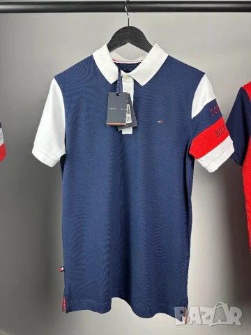  Tommy мъжка тениска с яка 5 цвята  