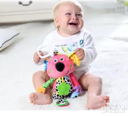 Мека, плюшена, бебешка играчка, снимка 2 - Плюшени играчки - 52553161