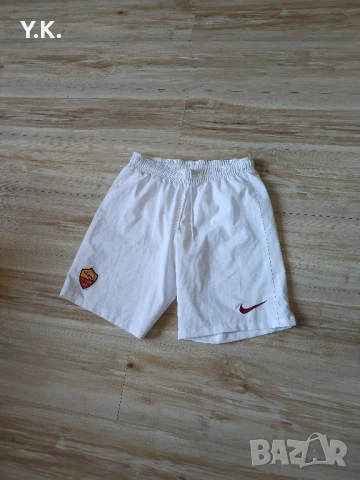Оригинални мъжки къси гащи Nike Dri-Fit x AS Roma / Season 14-15 (Home), снимка 2 - Къси панталони - 51245219