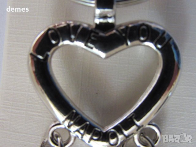 Метален ключодържател от Неапол, Италия, снимка 4 - Други - 43413775