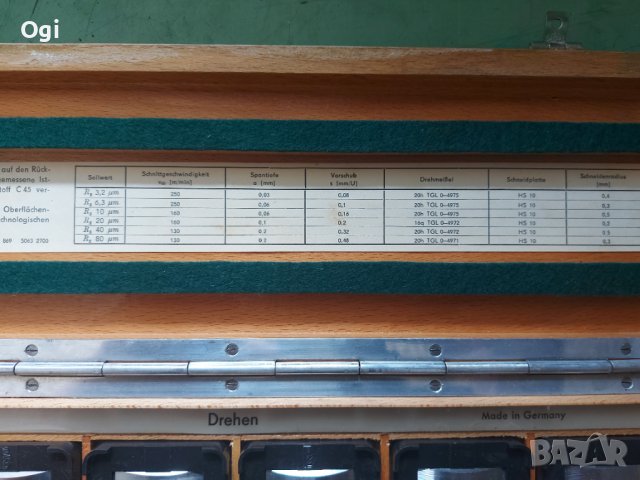 Еталон  за проверяване на грапавост Rundschleifen, снимка 2 - Други инструменти - 37159134