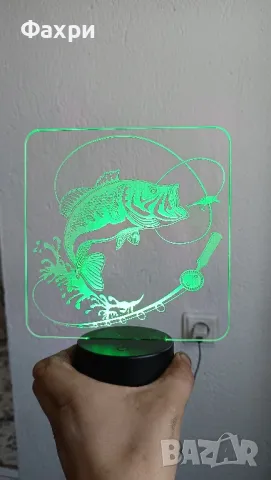 Нощни лампи на тема лов и риболов 