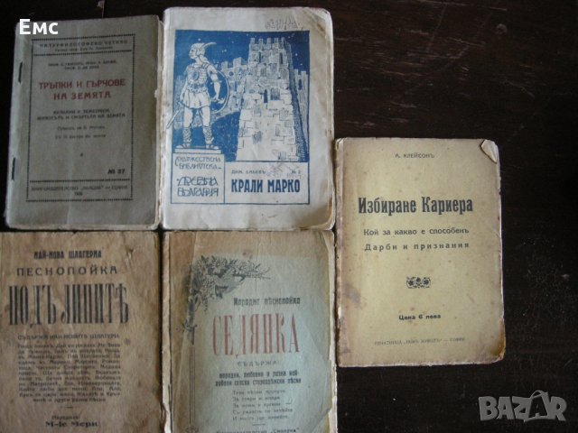 Стари книги , снимка 1 - Антикварни и старинни предмети - 28445501