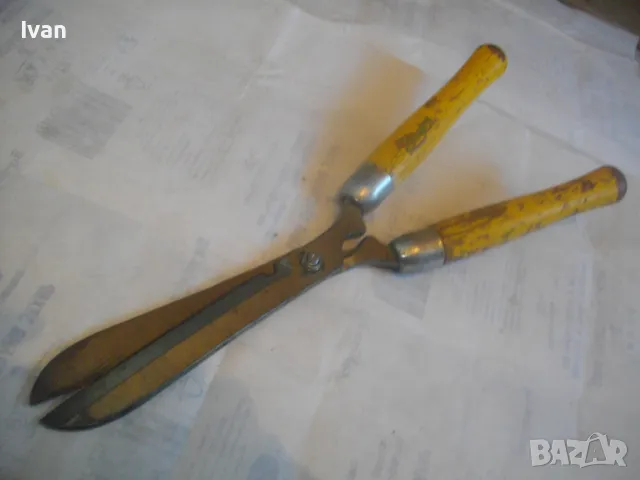 PEREL ФРЕНСКА ПРОФЕСИОНАЛНА 470мм РЪЧНА НОЖИЦА СТАРО КАЧЕСТВО РЯЗАНЕ ВСЯКАКВИ НЕМЕТАЛНИ ПОВЪРХНОСТИ