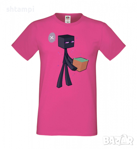 Мъжка тениска Enderman 3, майнкрафт Minecraft,Игра,Забавление,подарък,Изненада,Рожден Ден., снимка 13 - Тениски - 36494782