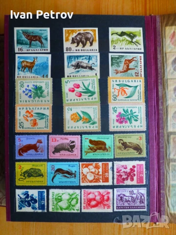 Продавам серии пощенски марки „Животни и растения“, снимка 14 - Филателия - 50960831