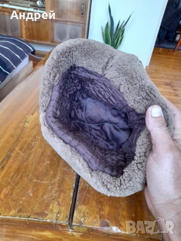 Стара шапка,ушанка #11, снимка 4 - Антикварни и старинни предмети - 36996169