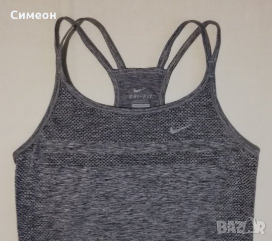 Nike DRI-FIT Knit оригинален потник XS Найк спорт фитнес тренировки, снимка 2 - Спортни екипи - 32851987