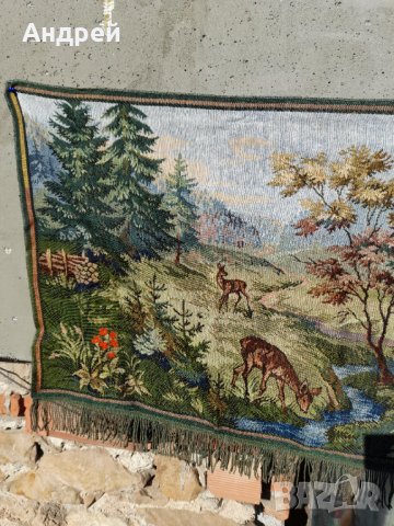 Старинен ковьор,покривка за стена #182, снимка 3 - Антикварни и старинни предмети - 39720137