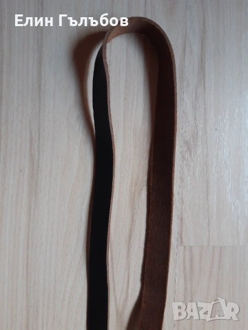 Ремък (портурей) за военен колан, ест.кожа неизползван, снимка 6 - Антикварни и старинни предмети - 53139323