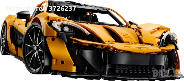 LEGO Technic McLaren P1 (42172), абсолютно нов, в запечатана кутия., снимка 6 - Колекции - 51551571