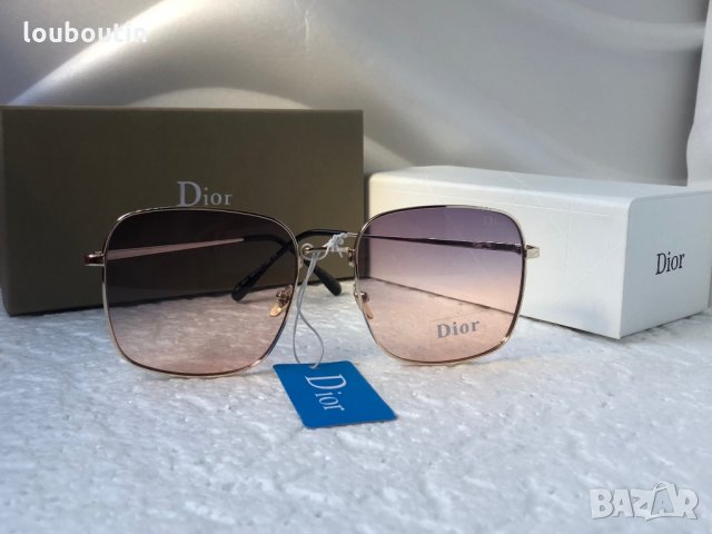 DIOR 2021 слънчеви очила UV 400 защита с лого, снимка 8 - Слънчеви и диоптрични очила - 33590767