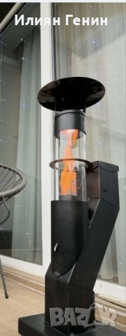 Дубайска пелетна камина 