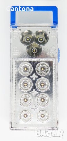 Мини преносима LED лампа 8 + 3 диода