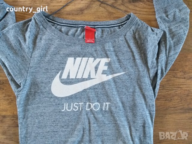 Nike - страхотна дамска блуза, снимка 2 - Блузи с дълъг ръкав и пуловери - 26851913