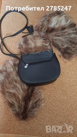 Сет/Елек,Чанта, гети/естествен косъм, снимка 7 - Елеци - 53132449