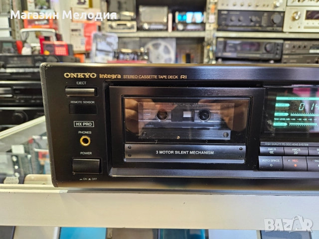 Касетен дек ONKYO TA-2850  В отлично техническо и визуално състояние., снимка 3 - Декове - 52414845