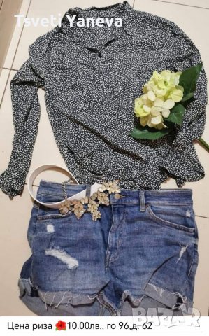 Дамски блузи с къс и дълъг ръкав разпродажбо, снимка 17 - Блузи с дълъг ръкав и пуловери - 37388154