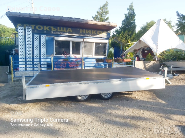 Ремарке Поп Индъстри 4.10 х 2.10 до 2700kg., снимка 7 - Ремаркета - 51973418