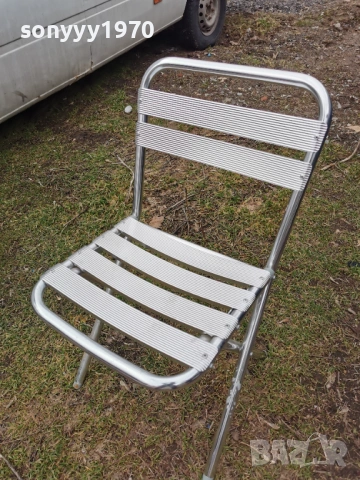 АЛУМИНИЕВ СТОЛ ОТ ГЕРМАНИЯ 1402261747, снимка 6 - Столове - 53477465