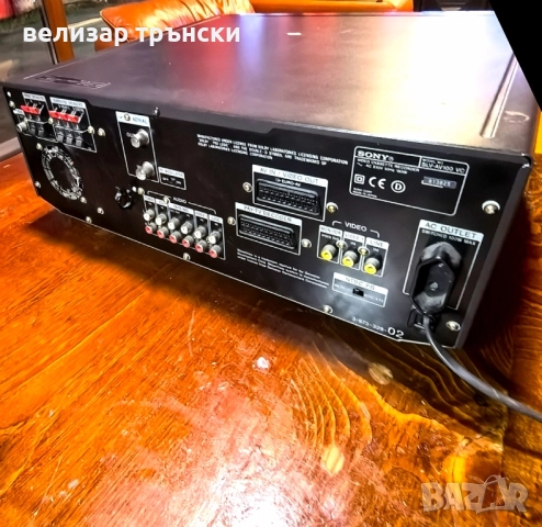 ресивър sony slv-av100-VHS , снимка 3 - Ресийвъри, усилватели, смесителни пултове - 45055824