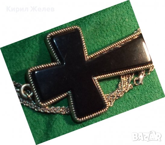 ГОЛЯМ АРТ КРЪСТ МАСИВЕН - ФЕШЪН КОЛИЕ с ВЕРИЖКА 17148, снимка 13 - Колиета, медальони, синджири - 36975037